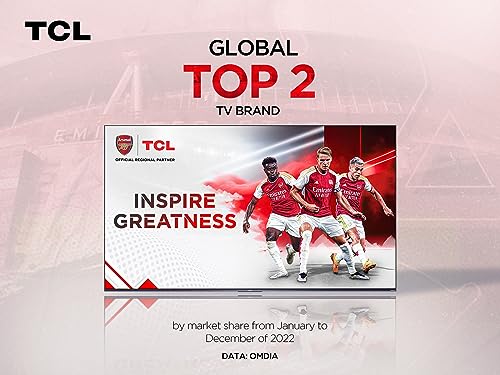 TCL 50P639K 50-inch 4K Smart TV, Ultra HD, Powered by Android TV, Bezeless design (Freeview Play, Game Master, Dolby Audio, HDR 10 compatible with Google assistant & Alexa)
