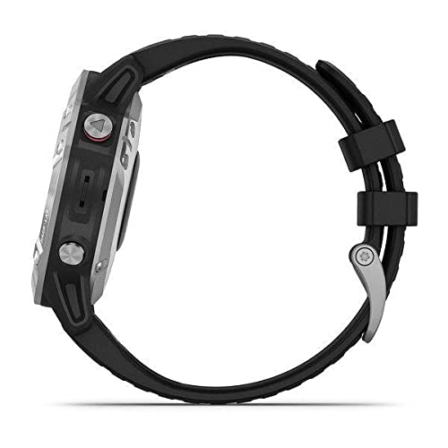 Garmin fēnix 6, Multisport GPS Smartwatch, Advanced Health and Training Features, Ultratough Design Features, Up to 14 days battery life, Black