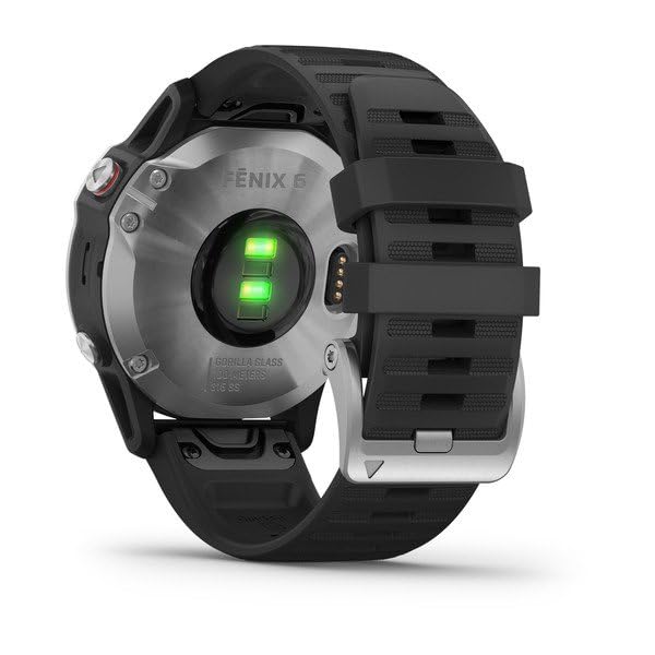 Garmin fēnix 6, Multisport GPS Smartwatch, Advanced Health and Training Features, Ultratough Design Features, Up to 14 days battery life, Black