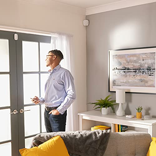 Yale IA-320G Sync Smart Home Alarm 6 piece kit with Grey Siren. Includes Sync Alarm Hub, External Grey Siren, 1x Door/Window Contacts, 2x PIR Motion Detector, Keypad.