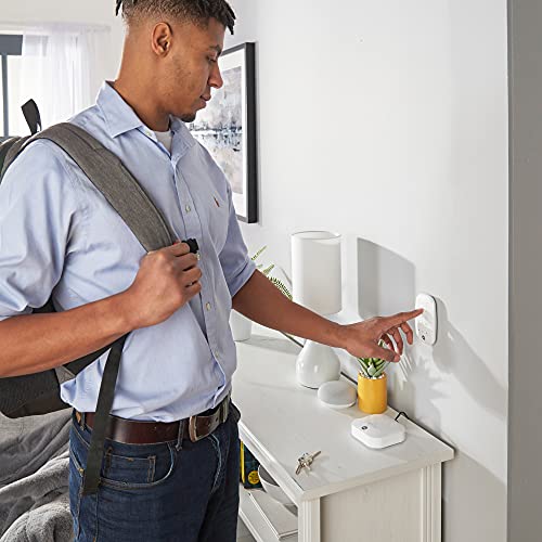 Yale IA-320G Sync Smart Home Alarm 6 piece kit with Grey Siren. Includes Sync Alarm Hub, External Grey Siren, 1x Door/Window Contacts, 2x PIR Motion Detector, Keypad.