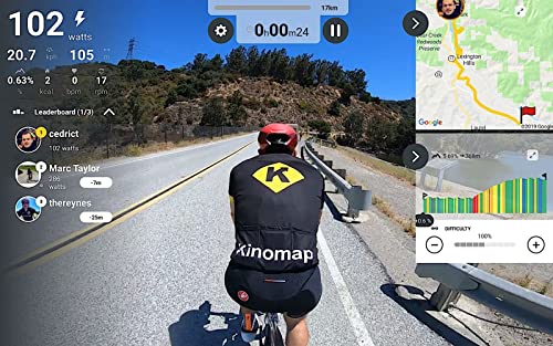 Nero Sports exercise bike KINOMAP bluetooth connection indoor cycling Training Studio Cycles 24 Month warranty