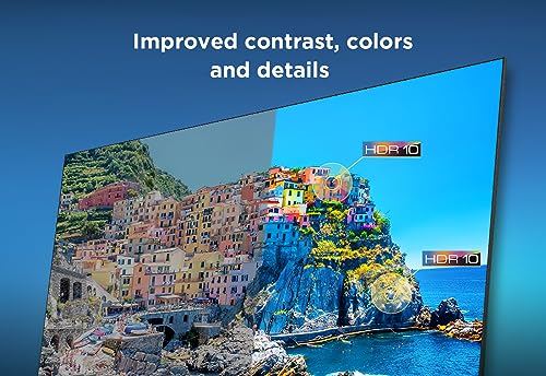 TCL 50P639K 50-inch 4K Smart TV, Ultra HD, Powered by Android TV, Bezeless design (Freeview Play, Game Master, Dolby Audio, HDR 10 compatible with Google assistant & Alexa)