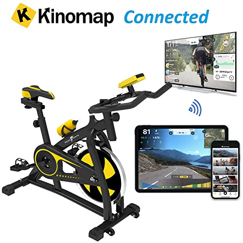 Nero Sports exercise bike KINOMAP bluetooth connection indoor cycling Training Studio Cycles 24 Month warranty