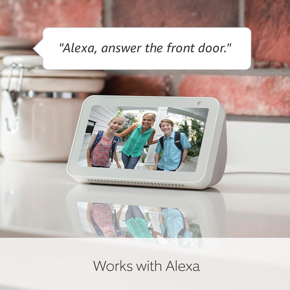 Ring Video Doorbell (2nd Gen) by Amazon | Wireless Video Doorbell Security Camera with 1080p HD Video, battery-powered, Wifi, easy installation | 30-day free trial of Ring Protect | Works with Alexa