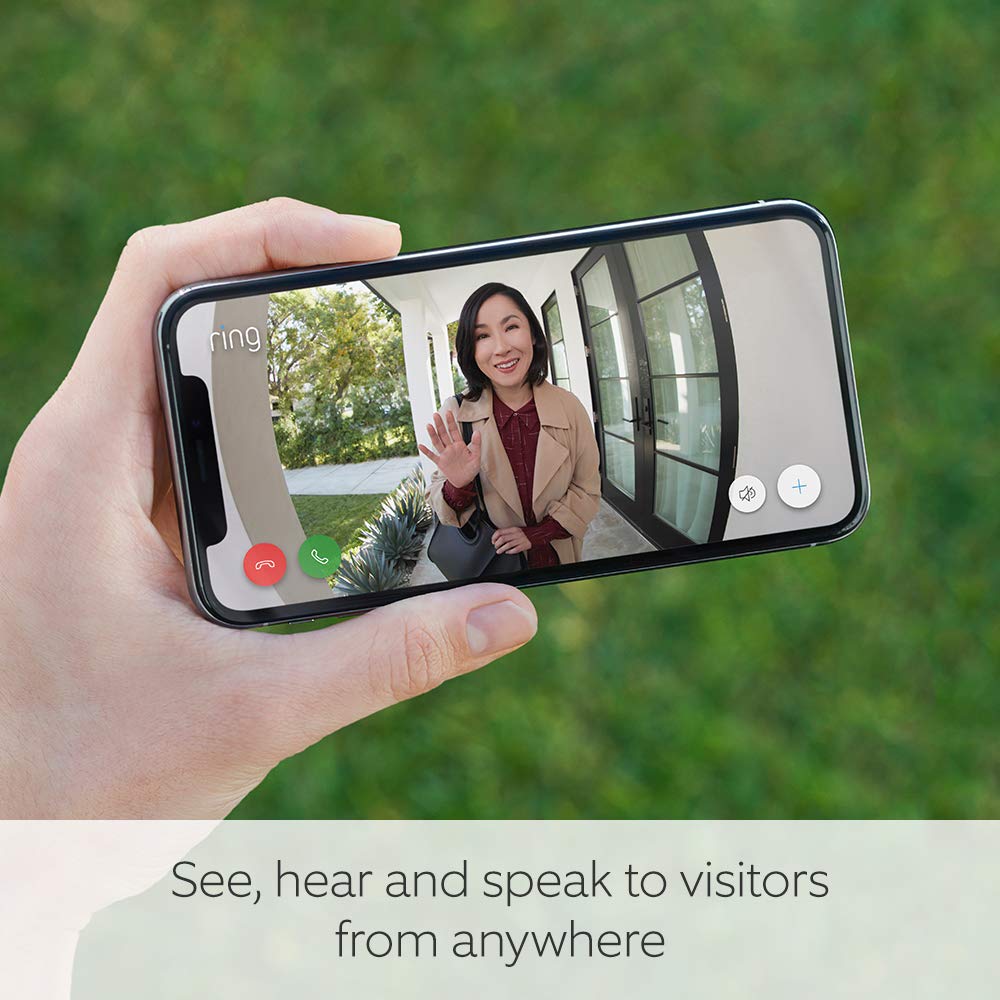 Ring Video Doorbell (2nd Gen) by Amazon | Wireless Video Doorbell Security Camera with 1080p HD Video, battery-powered, Wifi, easy installation | 30-day free trial of Ring Protect | Works with Alexa
