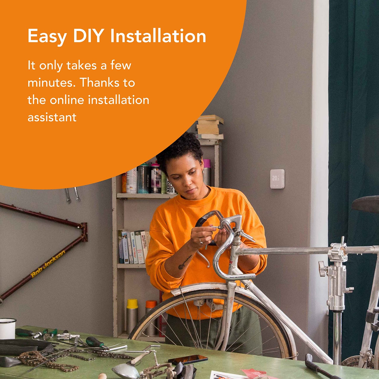 tado° Wired Smart Thermostat Starter Kit V3+ Gives You Full Control Over Your Heating From Anywhere, Save Energy, Easy DIY Installation, Works With Amazon Alexa, Siri and Google Assistant