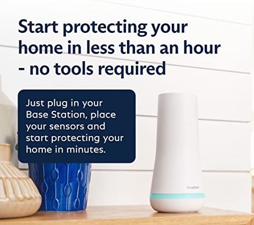 SimpliSafe Home Security System | 7 Piece Home Security Camera & Alarm System with Entry & Motion Sensor - Optional Monitoring Subscription - Compatible with Alexa